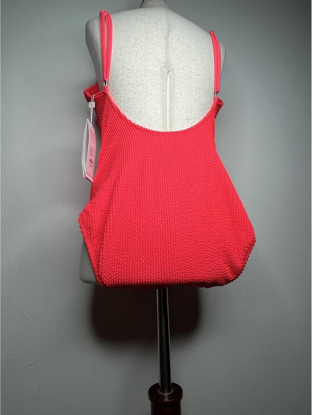NWT Lilly Pulitzer Women's Mizner Red/Alizee One-Piece Swimsuit Size 14 - Picture 9 of 11
